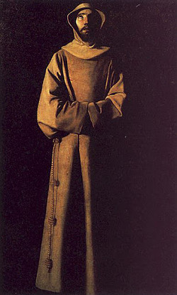 Zurbaran, St Francis of Assisi 1650-60